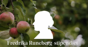 Logo föreställande Fredrika Runeberg i profil.